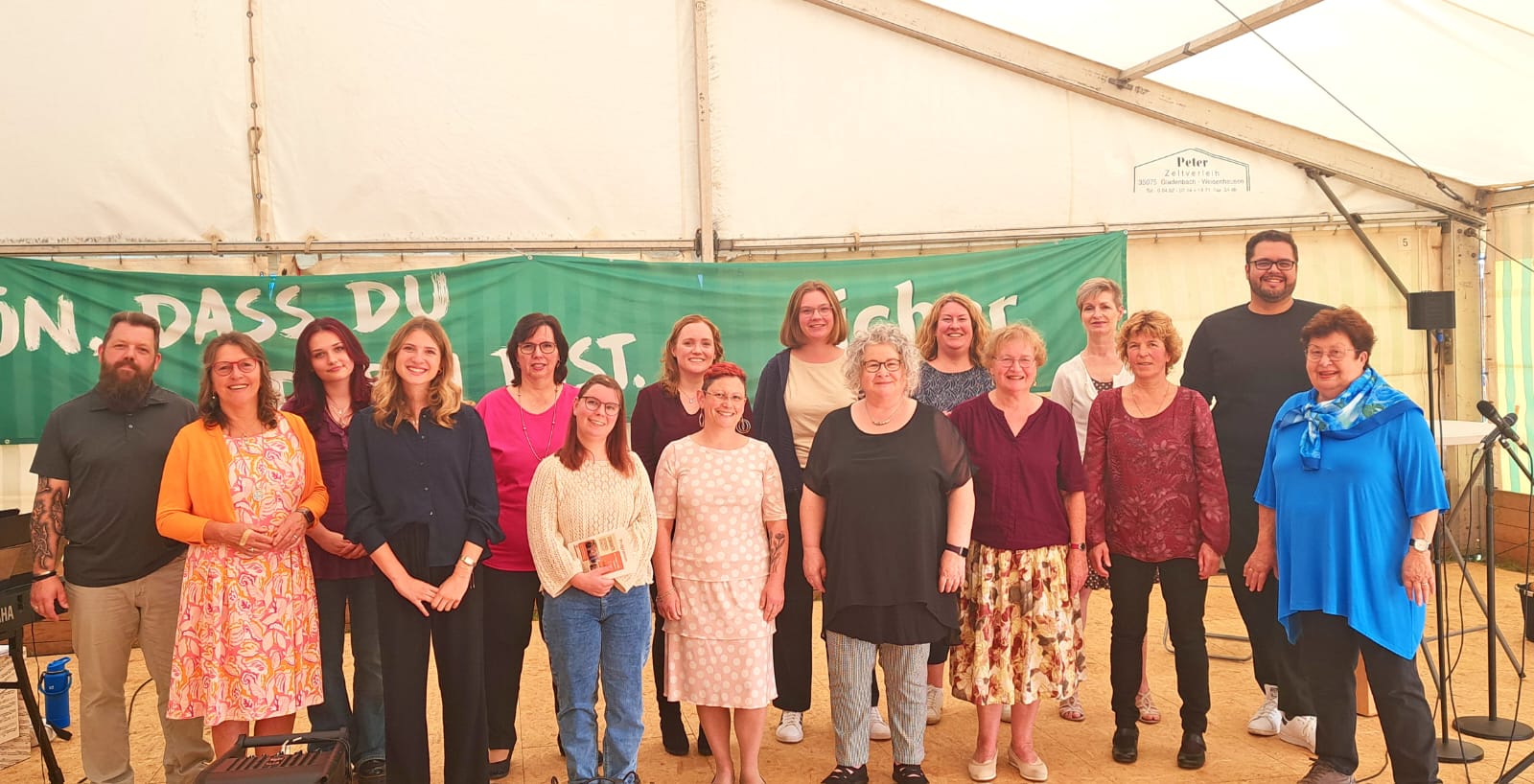 Sommerkonzert 29.8.25 im Zelt des Maislabyrinth Eberstadt